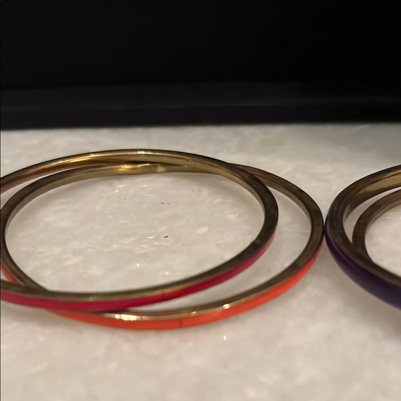 Colorful Enamel Bangle Set - Picture 6 of 6
